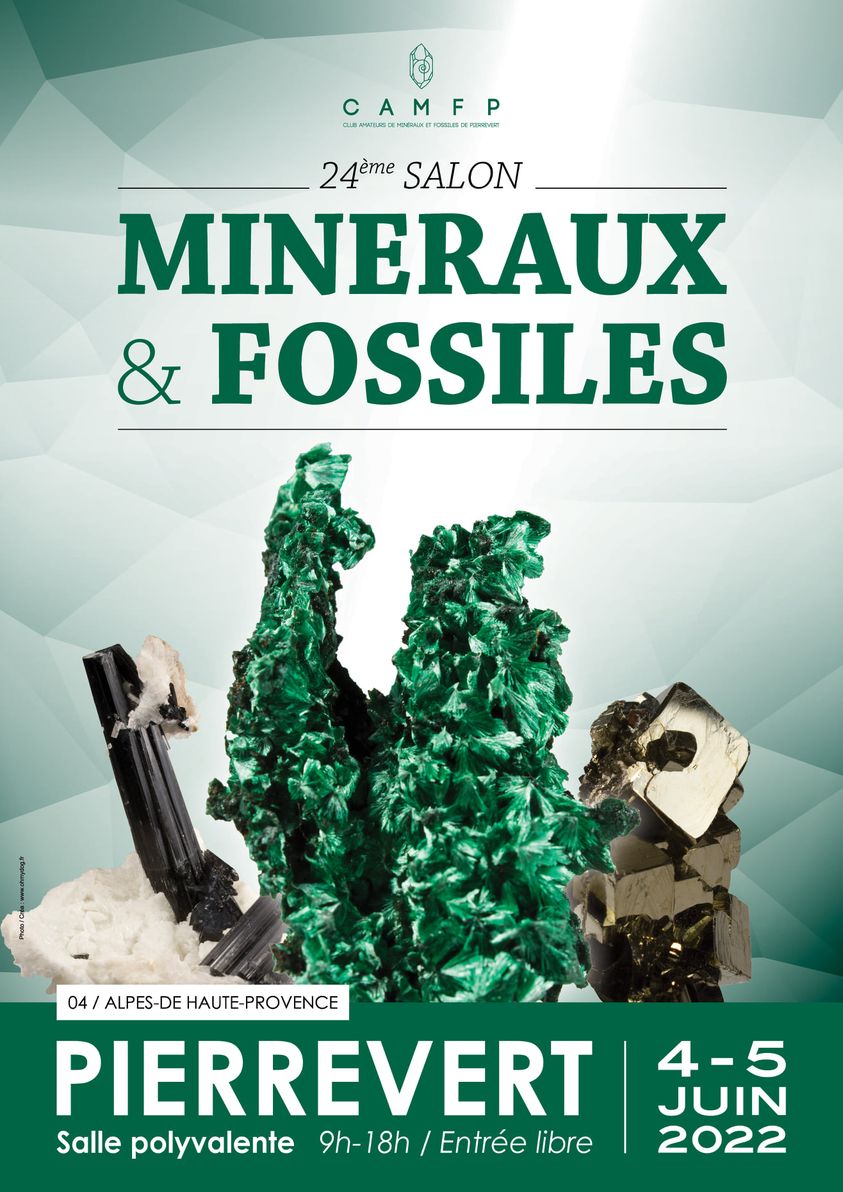 24ème Salon des Minéraux et Fossiles de Pierrevert - Pierrevert