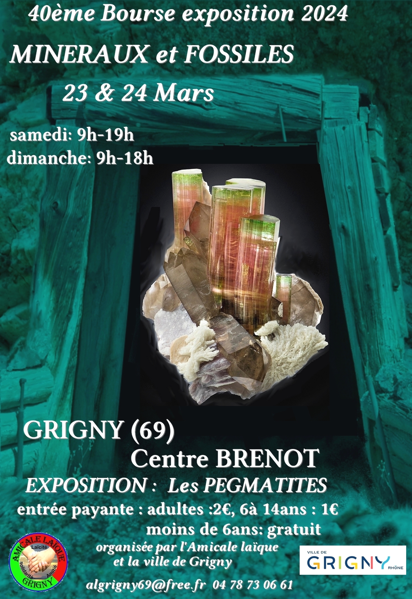40ème bourse exposition des minéraux et fossiles