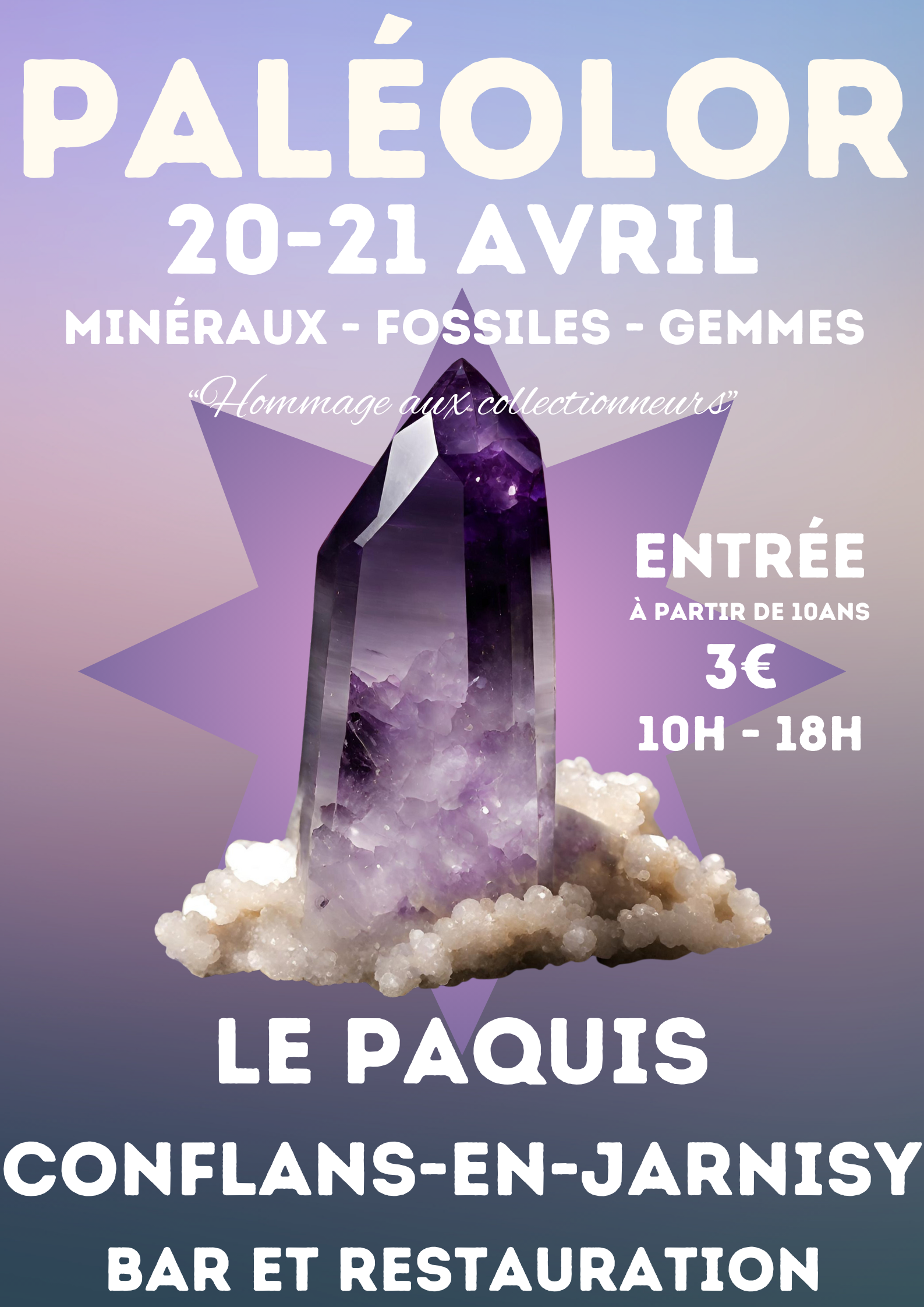 PALÉOLOR Mineral Show