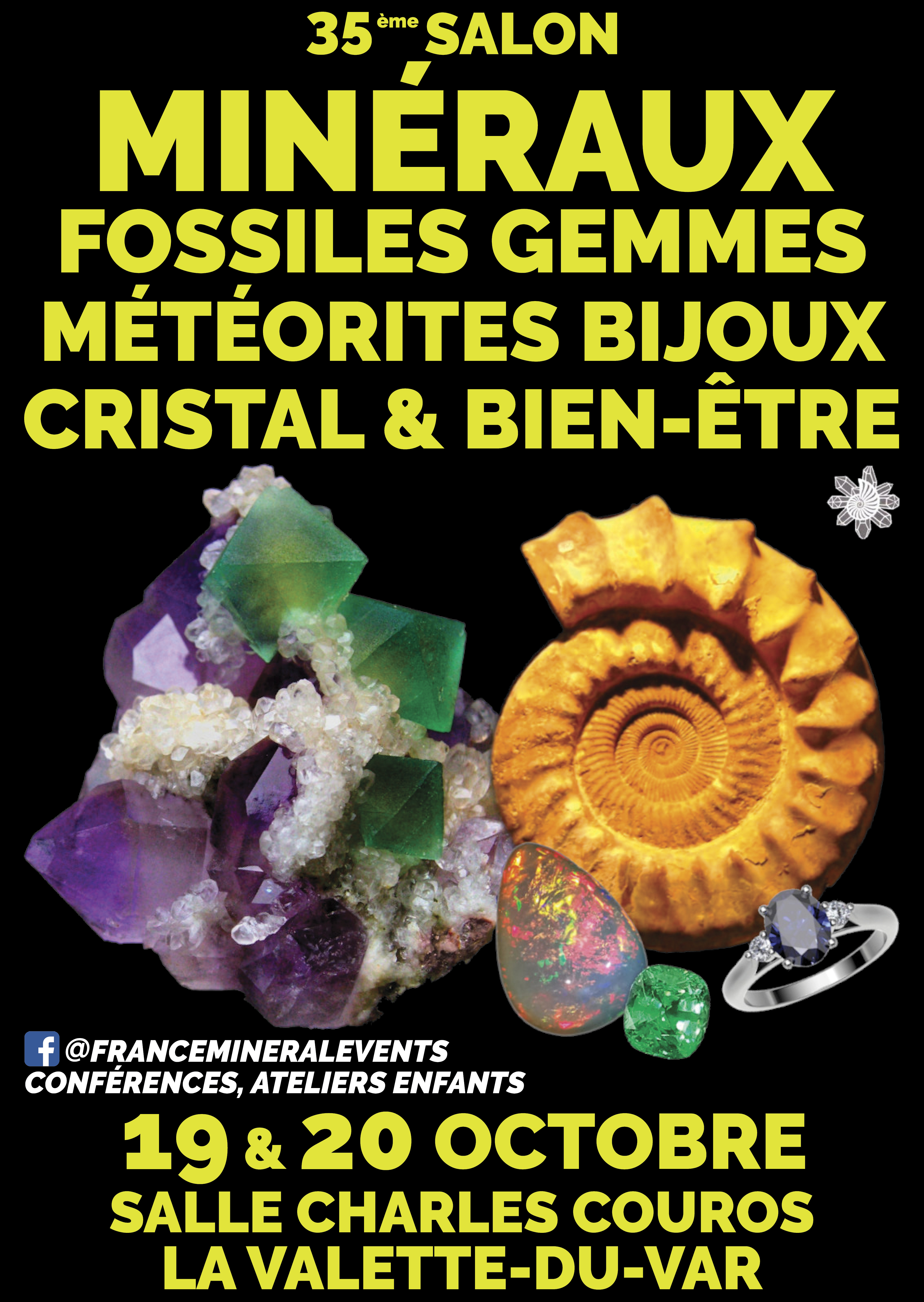 35ème Salon MinéralEvent La Valette-du-Var