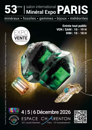 Mineralienausstellung Paris – 53. Ausgabe