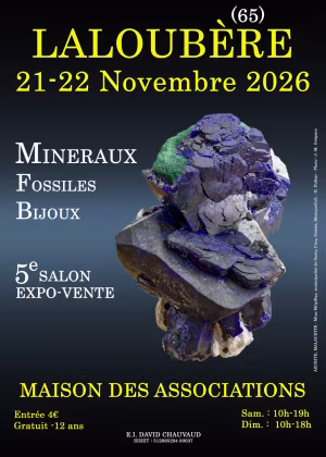 5. LALOUBERE MINERALIEN-, FOSSILIEN- UND SCHMUCKAUSSTELLUNG