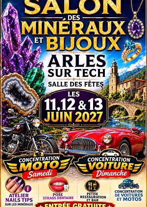Mineralien- und Schmuckbörse Arles-sur-Tech 66150
