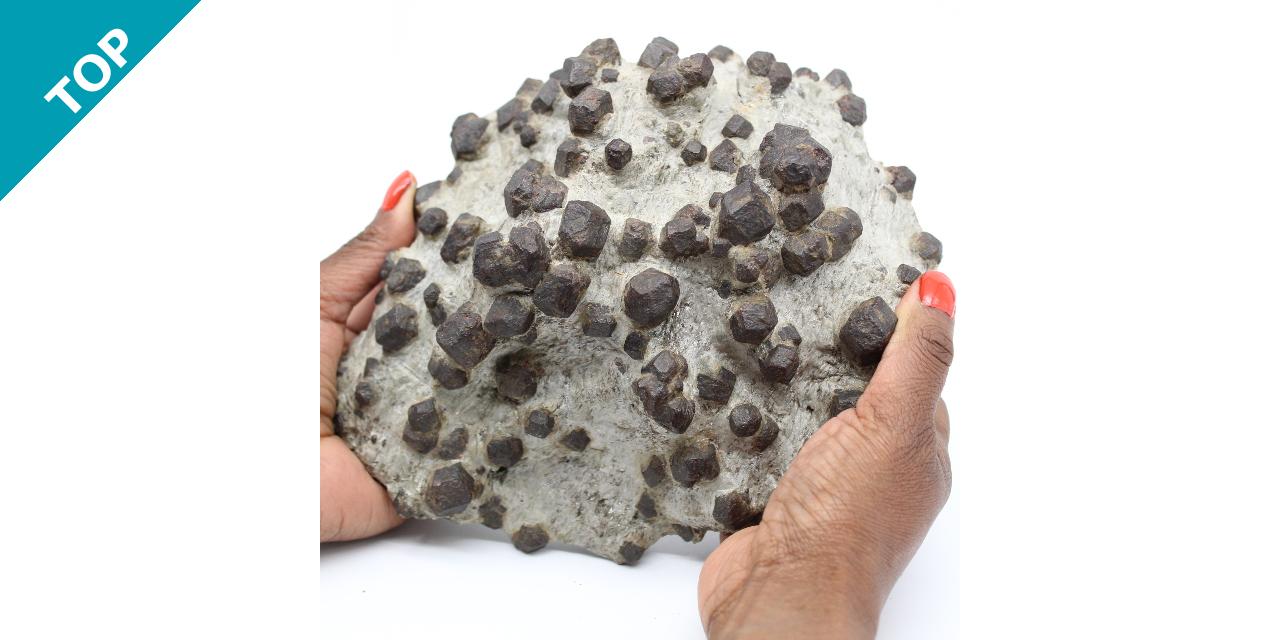 Almandin Kristalle Granat Indien 1 kg 2-5 cm Naturkristalle! 