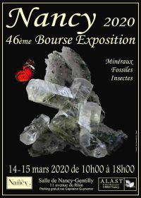 46. Börsenausstellung fossiler Mineralien und Insekten