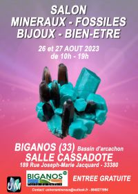 Mineralien, Fossilien, Designerschmuck und Wellnessmesse.