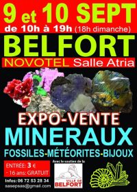 Messe für fossile Mineralien und Schmuck