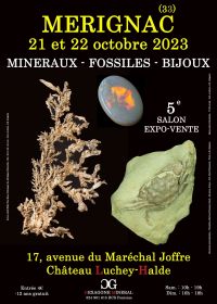 5. Schmuckmesse für fossile Mineralien in Merignac