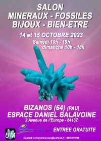 Mineralien, Fossilien, Designerschmuck und Wellnessmesse.