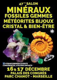 47. Mineralien-, Fossilien-, Edelstein- und Schmuckmesse in Marseille
