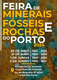 Messe für Mineralien, Fossilien und Gesteine in Porto