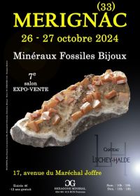 7. SCHMUCKSCHAU FÜR FOSSILE MINERALIEN in MERIGNAC