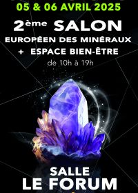 Europäische Ausstellung für Mineralien und Kreationen – Wohlfühlbereich