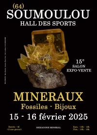 15. Schmuckmesse für Mineralfossilien in Soumoulou