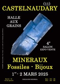 4. Schmuckmesse für Mineralien und Fossilien in Castelnaudary