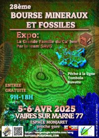 28. Mineralien- und Fossilienbörse