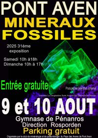 Ausstellung, Verkauf und Tausch von Mineralien und Fossilien