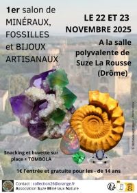 Börse für Mineralien, Fossilien und handgefertigten Schmuck