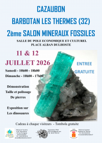 2. Mineralien- und Fossilienausstellung