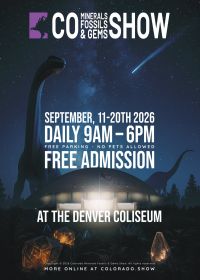 Colorado Mineralien-, Fossilien- und Edelsteinmesse