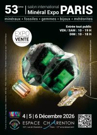 Mineralienausstellung Paris – 53. Ausgabe