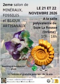 2. Messe für Mineralien, Fossilien und handgefertigten Schmuck