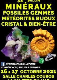 32. Mineral Fair Event La Valette-du-Var - Mineralien, Fossilien, Kristall & Wohlbefinden, Edelsteine, Schmuck