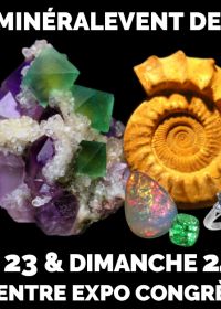 22. Salon MinéralEvent Mandelieu - Mineralien, Fossilien, Edelsteine, Schmuck, Kristall & Wohlbefinden