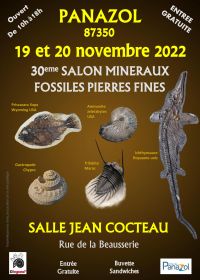 30. Ausstellung für Mineralien, Fossilien und feine Steine