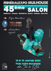 45. Minéralexpo-Mulhouse-Ausstellung