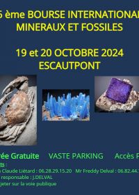 26. Internationale Ausstellung für Mineralien und Fossilien