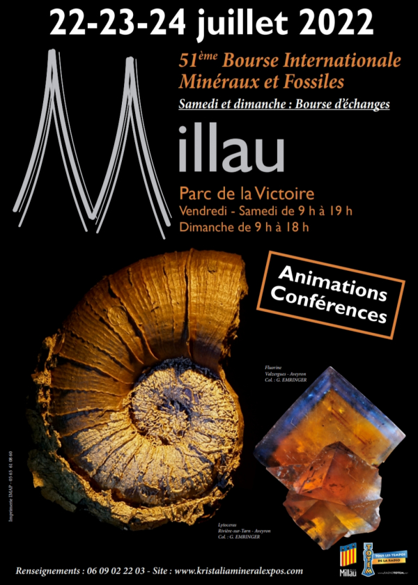 51. Internationale Börse für Mineralien, Fossilien, Edelsteine