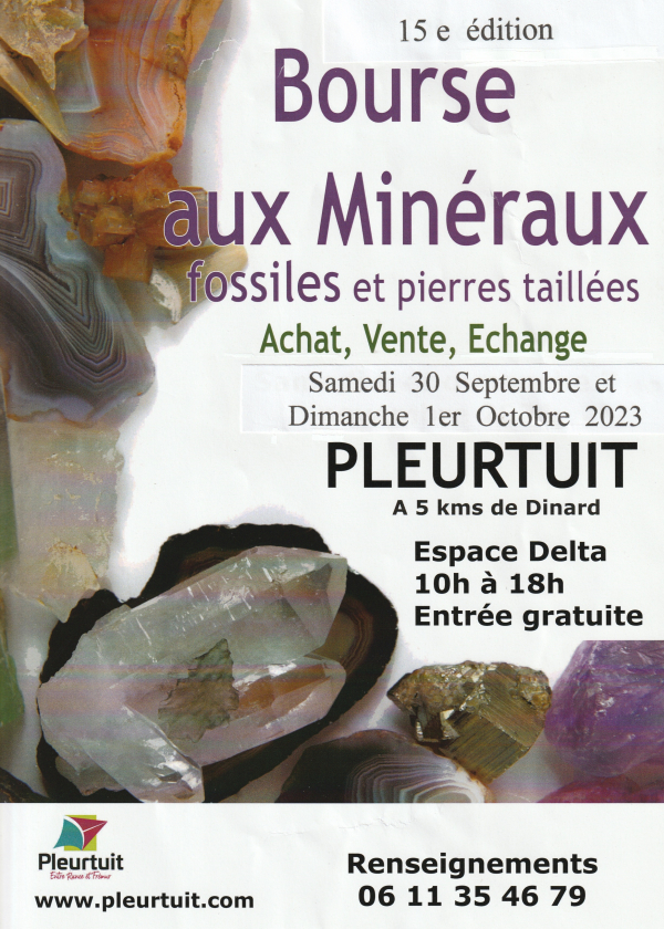 15. Mineralien- und Fossilienbörse - Pleurtuit bei Dinard (35)