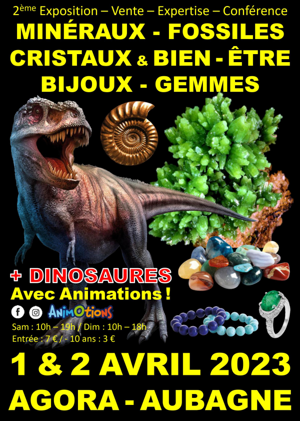 2. Messe für Kristalle fossiler Mineralien