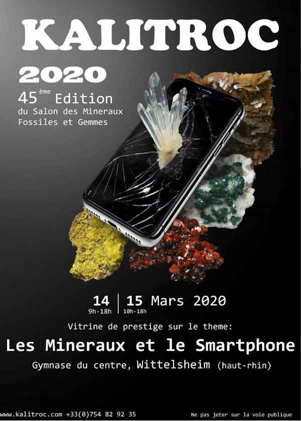 45. Messe für Mineralien, Fossilien und Edelsteine