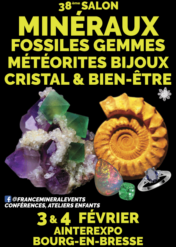 38. MineralienmesseEvent Bourg-en-Bresse