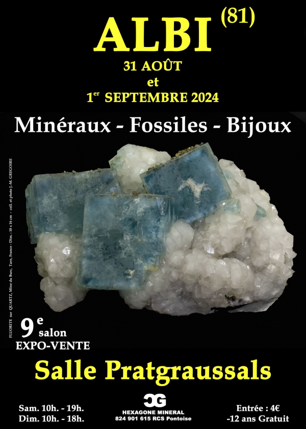 9. ALBI-SCHMUCK-AUSSTELLUNG FÜR FOSSILE MINERALIEN