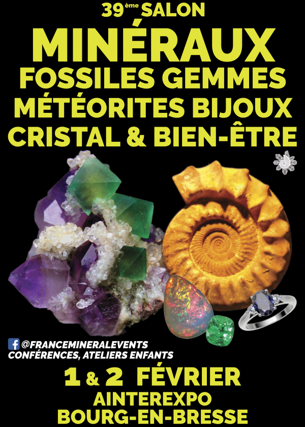 39. MineralienmesseEvent Bourg-en-Bresse