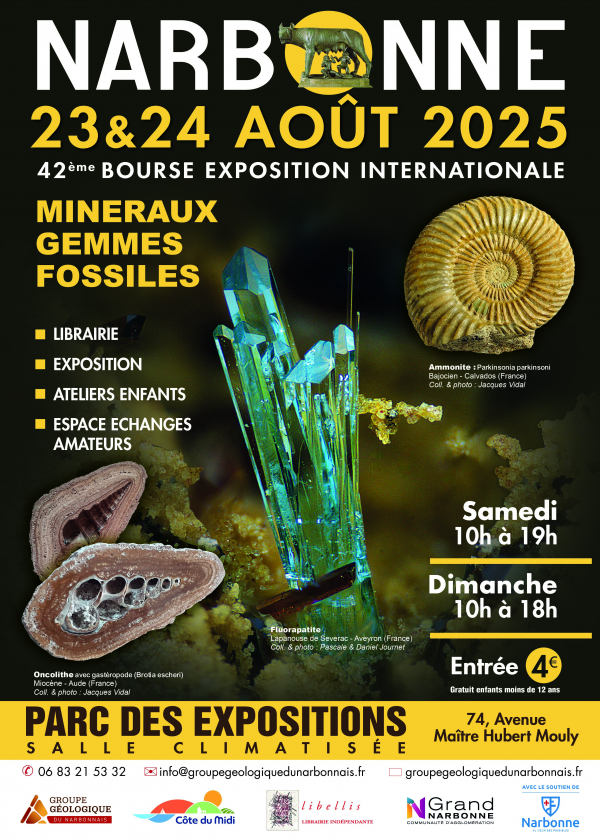 42. Mineralien- und Fossilienbörse in Narbonne
