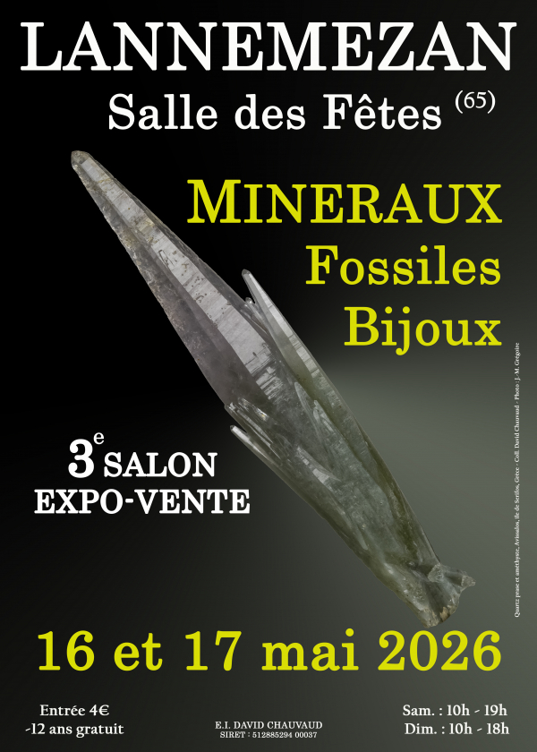 3. Mineralien-, Fossilien- und Schmuckmesse