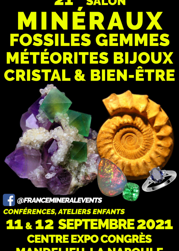 21. Edelsteinmesse für Fossile Mineralien