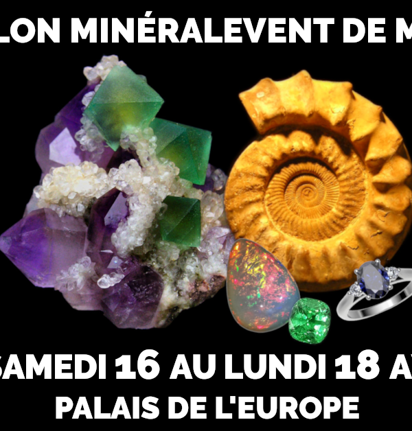 20. Minéral Event Menton - Mineralien, Fossilien, Edelsteine, Schmuck, Kristall & Wohlbefinden
