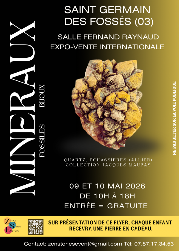 Mineralien-, Fossilien-, Edelstein- und Schmuckausstellung