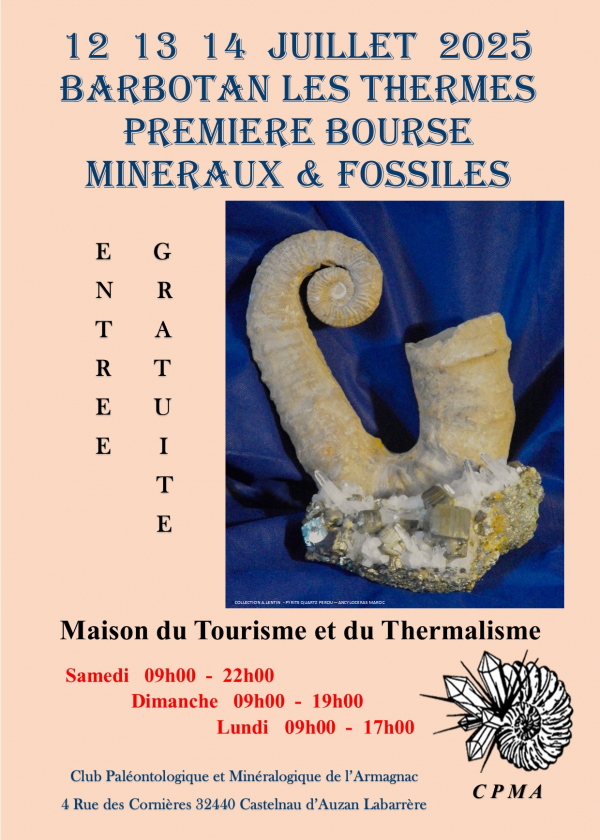 1. MINERALIEN- UND FOSSILIENAUSSTELLUNG