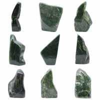 Dekorative nephrit-jade