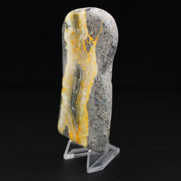 Glatter Jaspis Hummel-Vulkanstein