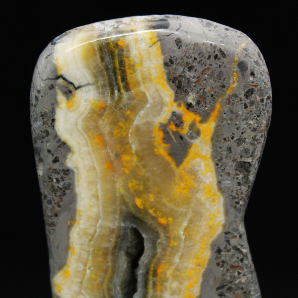 Glatter Jaspis Hummel-Vulkanstein