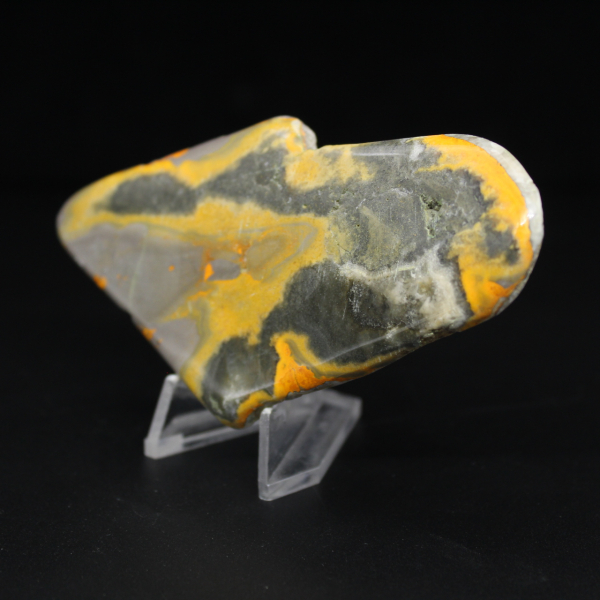 Polierte Jasper Bumblebee Mikromünze