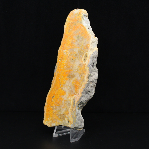 Plakette aus Hummeljaspis aus Indonesien