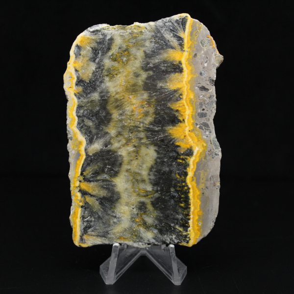 Kleines, geschnittenes Exemplar einer Jaspis-Hummel